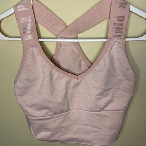 ✨✨ NWOT: PINK workout crop top bralette